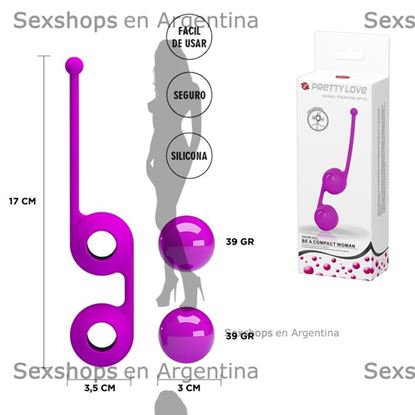 Bolitas kegel con bolitas internas para estimulacion 